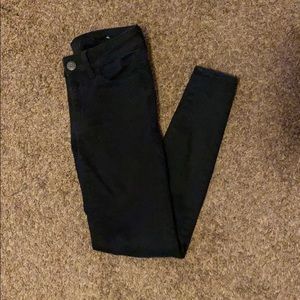 Black AE skinny jeans